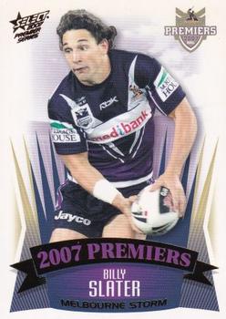 2007 Select Premiers Melbourne Storm #PC03 Billy Slater Front